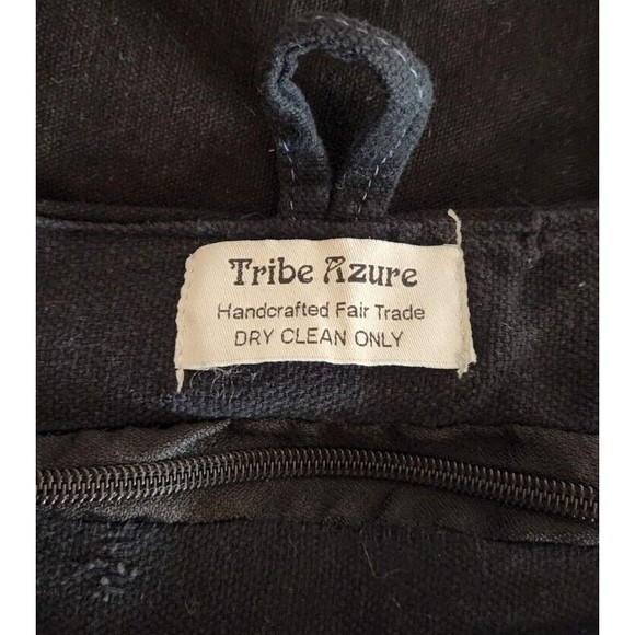 Tribe Azure Peace Sign Hobo Medium Shoulder Hobo Bag - Picture 3 of 5